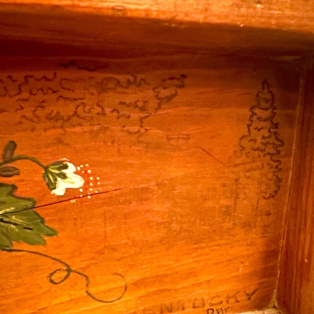 ☘️Sold☘️1920’s Washboard by BELKNAP HARDWARE Hand painted Floral Design - Picture 5 of 9